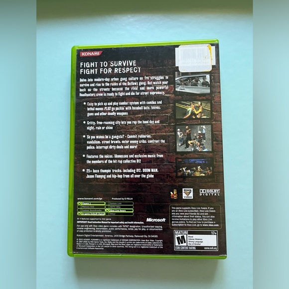 Xbox Original Crime Life Gang Wars - Picture 2 of 4